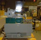 Used Prism 16mm Twin Screw Extruder, Model TSE-16-TC. Co-rotating intermeshing side by side screw design. Approximate 15 to 1 L/D ratio. Clam sheel design barrel. Wtare cooled feed section. Electrica...