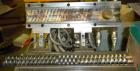 Used Prism 16mm Twin Screw Extruder, Model TSE-16-TC. Co-rotating intermeshing side by side screw design. Approximate 15 to 1 L/D ratio. Clam sheel design barrel. Wtare cooled feed section. Electrica...