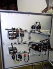 Used Prism 16mm Twin Screw Extruder, Model TSE-16. Co-rotating intermeshing side by side screw design. Approximate 15 to 1 L/D ratio. Clam shell design barrel. Water cooled feed section. Electrically...