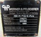Used Werner Pfleiderer 25mm Twin Screw Extruder, Type ZSK 25 P8.2 E-PULA