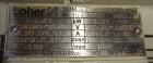 Used Werner Pfleiderer 25mm Twin Screw Extruder, Type ZSK 25 P8.2 E. 