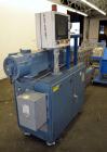 Used Coperion Werner Pfleiderer 25mm Twin Screw Extruder, Type ZSK-25. Manufactured New 2002. Approximate 40 to 1 L/D ratio. Co-Rotating intermeshing side by side screw design. 12 total Barrel sectio...