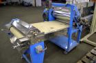 Used Coperion Werner Pfleiderer 25mm Twin Screw Extruder, Type ZSK-25. Manufactured New 2002. Approximate 40 to 1 L/D ratio. Co-Rotating intermeshing side by side screw design. 12 total Barrel sectio...