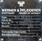 Used Werner Pfleiderer 30mm Twin Screw Extruder, Type ZSK 30