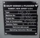 Unused- Werner & Pfleiderer ZSK 30 lab size twin screw extruder