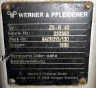Used Werner & Pfleiderer 40mm Twin Screw Extruder, Type ZSK 40 F425.