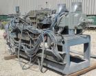 Used Werner Pfleiderer 40mm Twin Screw Extruder, Type ZSK-40. Co-rotating intermeshing side by side screw design. Approximate 33 to 1 L/D ratio. 5 barrel sections, 1 vented, 1 feed section. Electrica...