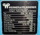 Used Coperion Werner & Pfleiderer Twin Screw Extruder Model ZSK 58 MCC.
