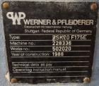 Used - Werner & Pfleiderer ZSK70 Underwater Pelletizing Line
