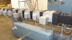 Used Werner & Pfleiderer 92mm Twin Screw Extruder, Type ZSK-92F-385E. Approximate 30 to 1 L/D ratio. Co-rotating intermeshing side by side screw design. 7 Barrel sections, (1) feed section with hoppe...