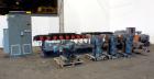 Used Werner & Pfleiderer 92mm Twin Screw Extruder, Type ZSK-92. Approximately 60 to 1 L/D ratio.  Co-rotating intermeshing side by side screw design.  14 Barrel sections, (1) feed section with a twin...