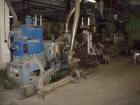 USED: Werner Pfleiderer twin screw extruder, type ZSK160. Co-rotating,6 barrel sections electrically heated, water cooled. Screw speed 250rpm via gearbox by 1100 kW, 1489 rpm with (1) 18.5 kW/380 vol...