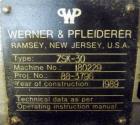 Used 30mm Werner & Pfleiderer Model ZSK30 Co-Rotating Twin Screw Extruder. Extruder is driven through piv gearbox Model c2n90010, rated at 90kw with 496 rpm output speed. Has electrically heated wate...