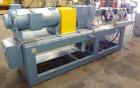Used Werner & Pfleiderer 40mm Twin Screw Extruder, Type ZSK40F-32.5E. Approximate 40 to 1 L/D ratio. Co-Rotating intermeshing side by side screw design. 10 Barrel sections, with (1) feed section, (1)...