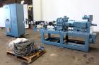Used Werner Pfleiderer 40mm Twin Screw Extruder, Type ZSK40W32.5E. Co-Rotating intermeshing side by side screw design. Approximate 40 to 1 L/D ratio. 9 Barrel sections, (1) feed section, no hopper, e...