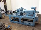 Used Werner Pfleiderer 40mm Twin Screw Extruder, Type ZSK40W32.5E. Co-Rotating intermeshing side by side screw design. Approximate 40 to 1 L/D ratio. 9 Barrel sections, (1) feed section, no hopper, e...