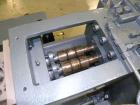 Used Werner Pfleiderer 57mm Twin Screw Extruder, Type ZSK57. Co-Rotating intermeshing side by side screw design. 7 Barrel sections, (1) feed section, no hopper, electrically heated, water cooled (no ...