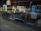 USED: Werner Pfleiderer twin screw extruder, type ZSK70. 70 mmco-rotating segmented screws, 30:1 L/D with (1) feed section, (7)barrel sections and (2) vented sections, barrel extension with (4)barrel...