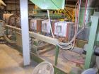 Used W & P 160mm twin screw extruder, co-rotating, 6 barrel plus feed section.  Twin feed hoppers.  700 hp dc motor with SCR controller.  Gearbox lubricating system and closed loop barrel cooling sys...