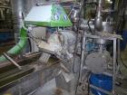 Used Berstoff Twin Screw Extruder, type ZE60A-33D, Co-rotating. Max screw speed 500 RPM via a Flender gearbox, ratio 5:1 by a 150KW/225HP-2500 RPM-380volt/50cycle/3Ph motor. incl. 2 x side feeder and...