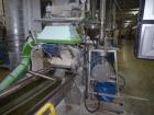 Used Berstoff Twin Screw Extruder, type ZE60A-33D, Co-rotating. Max screw speed 500 RPM via a Flender gearbox, ratio 5:1 by a 150KW/225HP-2500 RPM-380volt/50cycle/3Ph motor. incl. 2 x side feeder and...