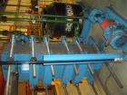 Used Twin Screw Extruder, 83 mm, 10 Barrels. Electrically heated and water cooled. 200 hp DC/SCR drive. Complete temp control panel. (1) ZSB 70 side feeder. Mfg 2004. Multi hole strand die.
