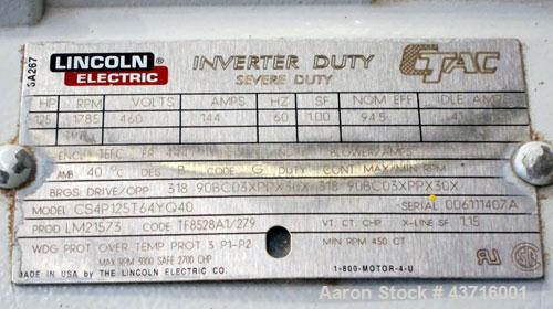 Used American Maplan 110mm Counter-Rotating Twin Screw Extruder, Model TS-110.  Approximate 26 to 1 L/D ratio.  Top vented barrel with electrically heated 1 and 2 barrel zones, zones 3, 4, and 5 offe...