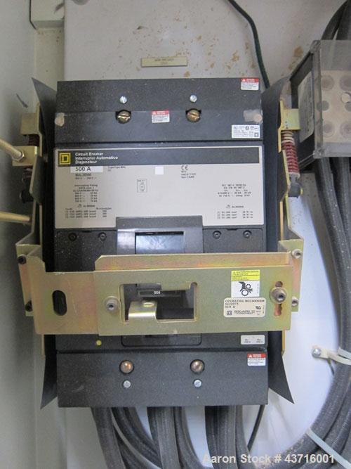 Used American Maplan 110mm Counter-Rotating Twin Screw Extruder, Model TS-110.  Approximate 26 to 1 L/D ratio.  Top vented barrel with electrically heated 1 and 2 barrel zones, zones 3, 4, and 5 offe...