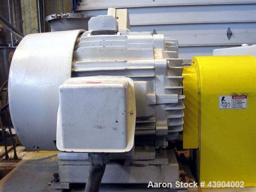 Used American Maplan 110 mm Counter-Rotating Twin Screw Extruder, Model TS-110