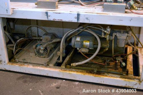 Used American Maplan 110 mm Counter-Rotating Twin Screw Extruder, Model TS-110