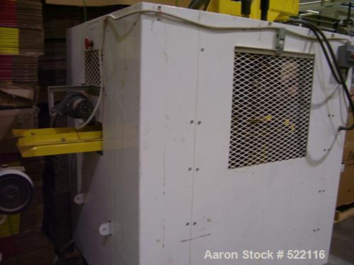 USED: American Maplin model TS-110 counter-rotating twin screw extruder. 110 mm screw diameter. Unit vented and equipped with X800 barrel and T/C screws, double compression. Unit driven by a 125 Vect...