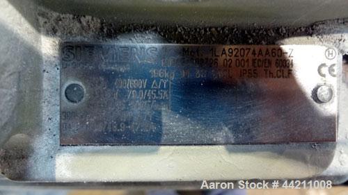 Used Amut 92mm Counter Rotating Twin Screw Extruder, Model BA 92 NOVEL/22