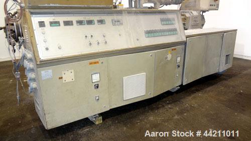 Used Amut 92mm Counter Rotating Twin Screw Extruder, Model BA 92 NOVEL/22