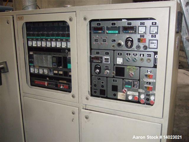 Used Bausano MD2 154 21 AQVK Counter-Rotating Twin Screw Extruder