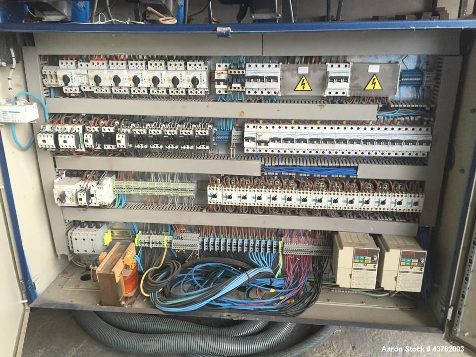 Used Bausano Counter-Rotating Twin Screw Extruder