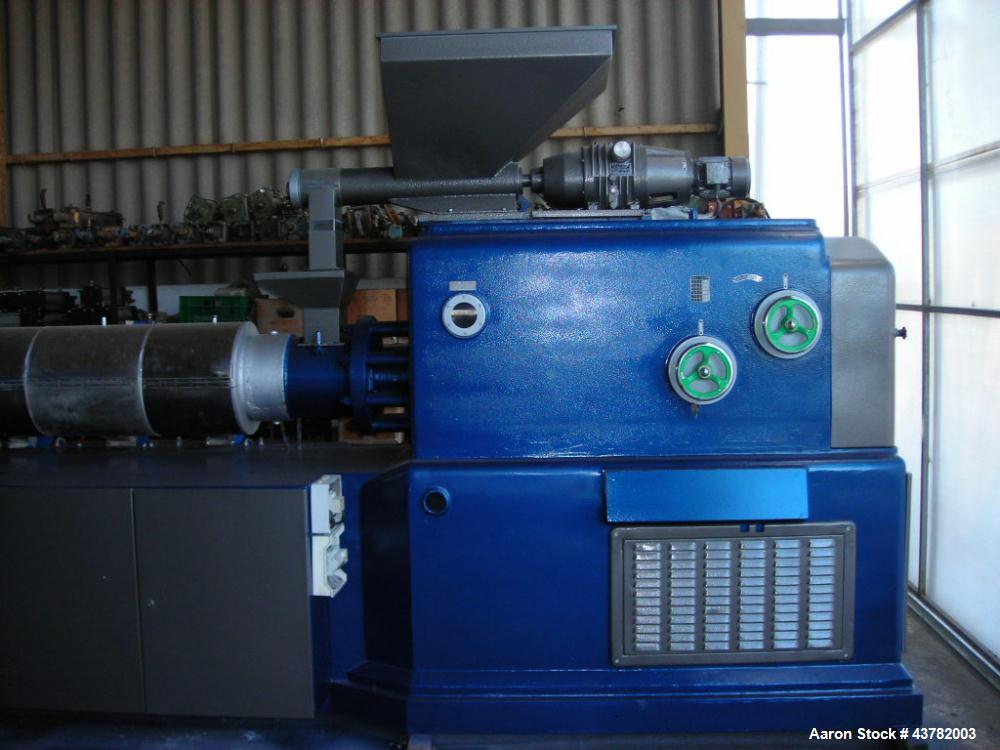 Used-Bausano Counter-Rotating Twin Screw Extruder