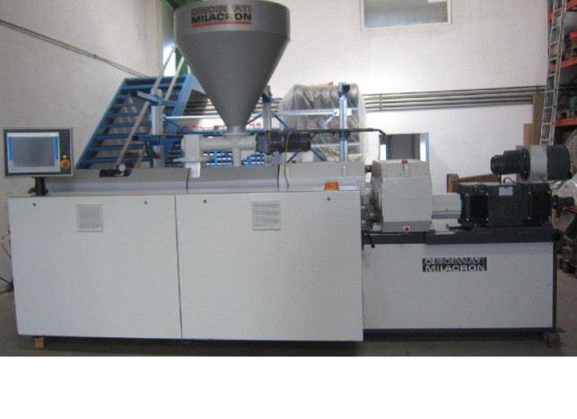 UsedCincinnati CMT 68 Twin Screw Extruder. 2.67