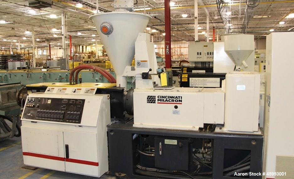 Used 2000 CINCINNATI MILACRON "CM-80HP" Twin Screw Extruder