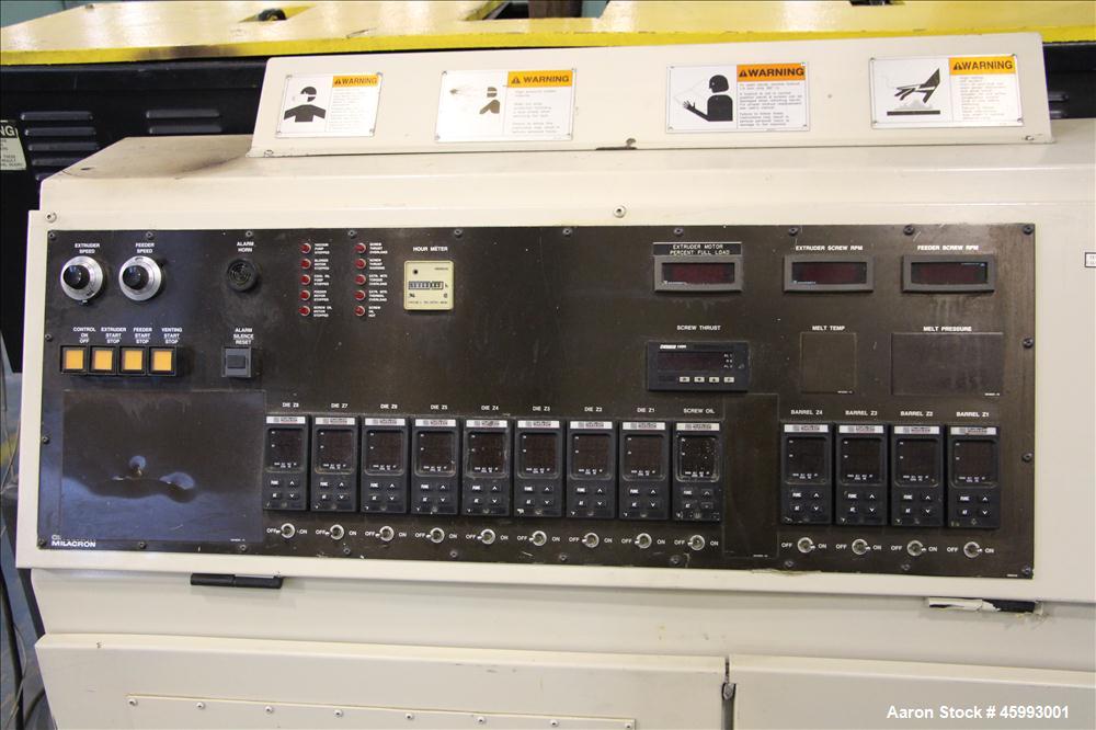 Used 2000 CINCINNATI MILACRON "CM-80HP" Twin Screw Extruder