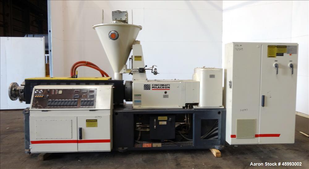 Used 2000 CINCINNATI MILACRON "CM-80HP" Twin Screw Extruder