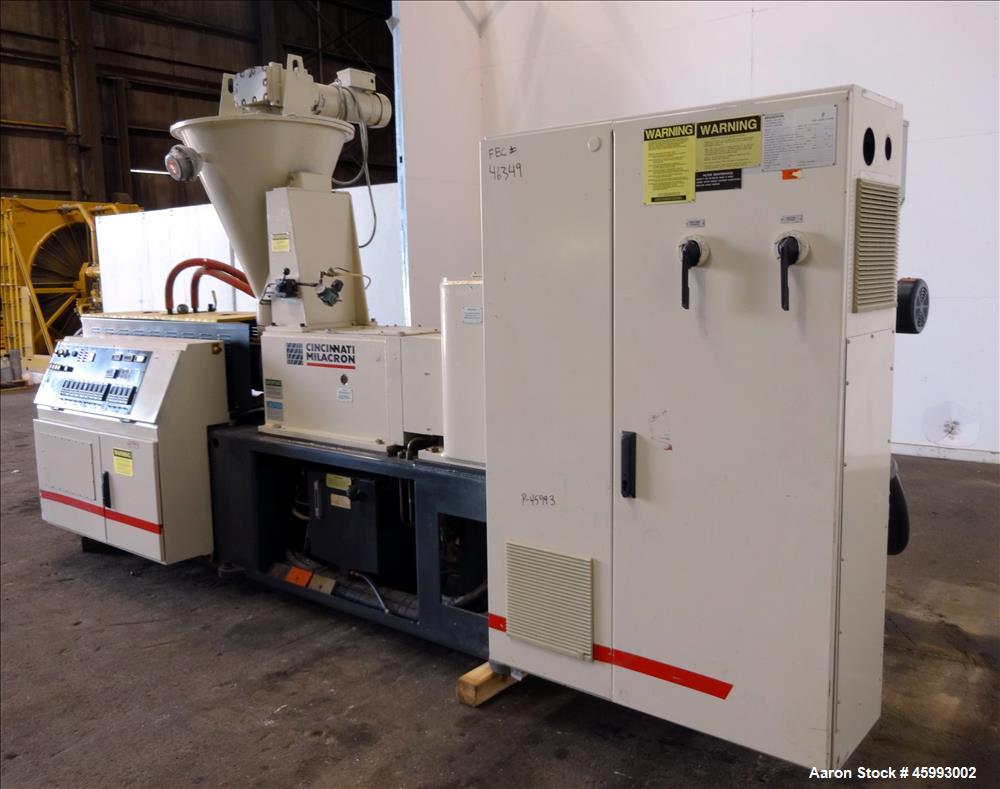 Used 2000 CINCINNATI MILACRON "CM-80HP" Twin Screw Extruder