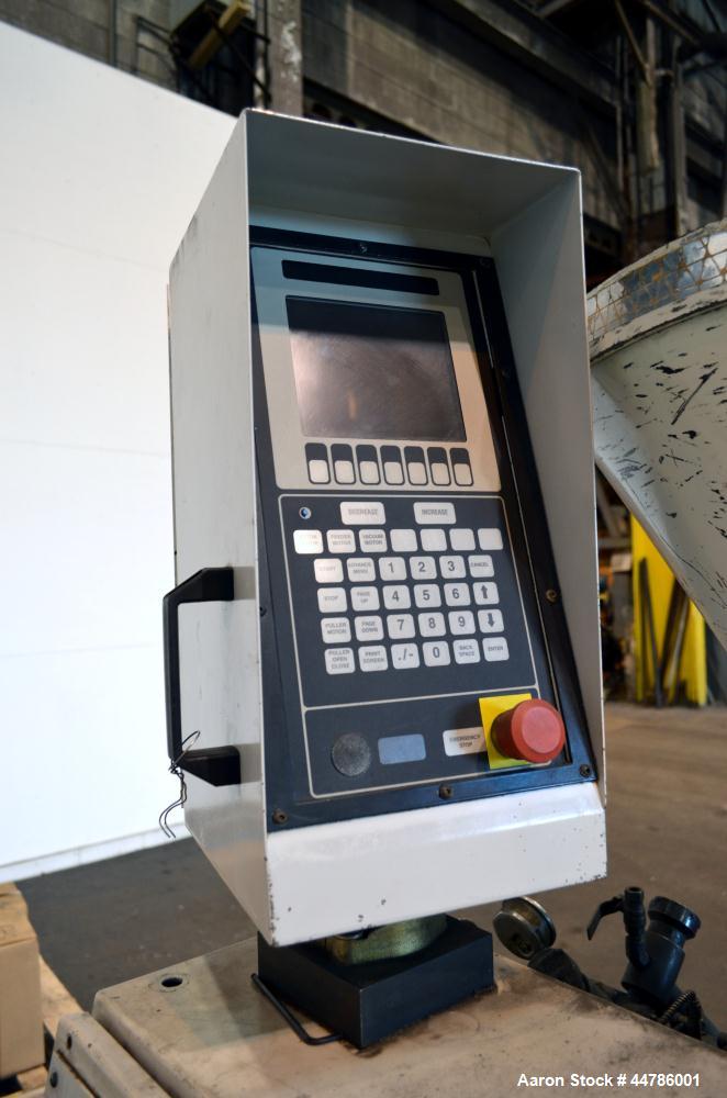 Used Cincinnati Milacron 35mm Conical Counter-Rotating Twin Screw Extruder, Mod