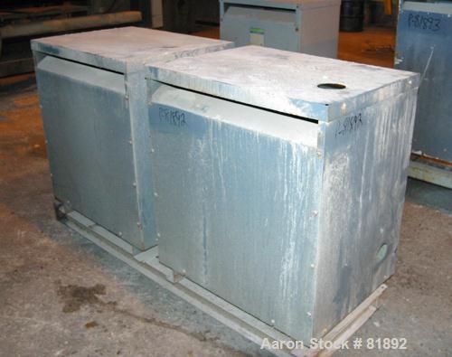 USED: Cincinnati Milacron Model CM-55HP Conical Twin Screw Counter-Rotating Extruder having an electrically heated, liquid cooled and vented barrel at an approximate 42" centerline height. Gearbox is...