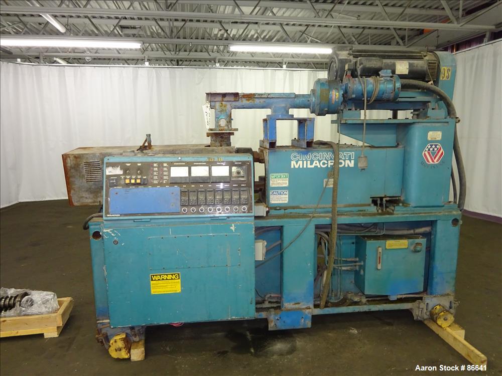 Used Cincinnati Milacron 55mm Twin Screw Extruder, Model CM55