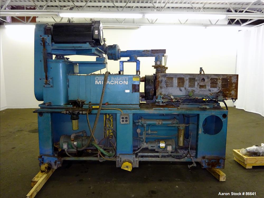 Used Cincinnati Milacron 55mm Twin Screw Extruder, Model CM55