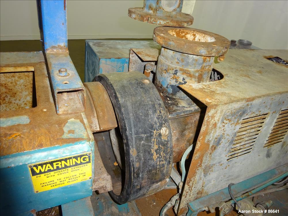 Used Cincinnati Milacron 55mm Twin Screw Extruder, Model CM55