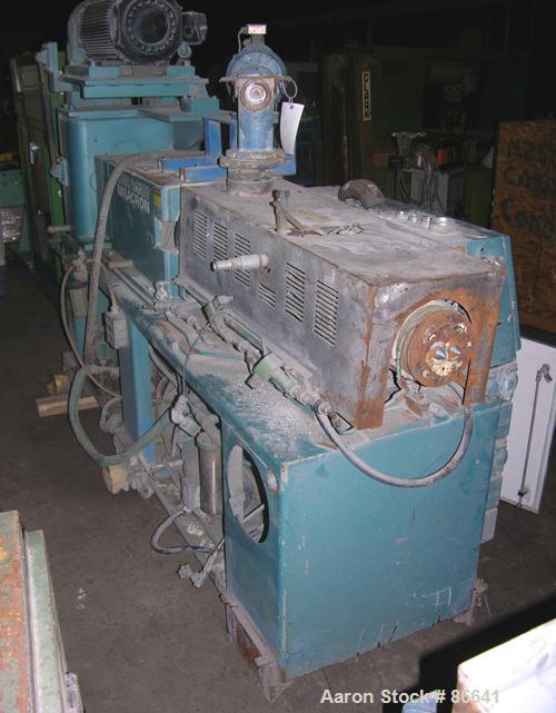 Used Cincinnati Milacron 55mm Twin Screw Extruder, Model CM55