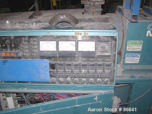 Used Cincinnati Milacron 55mm Twin Screw Extruder, Model CM55