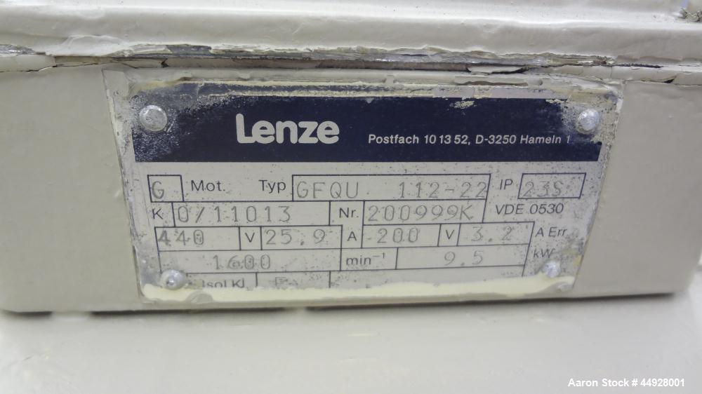 Used Cincinnati Milacron 35mm Conical Counter-Rotating Twin Screw Extruder, Mod