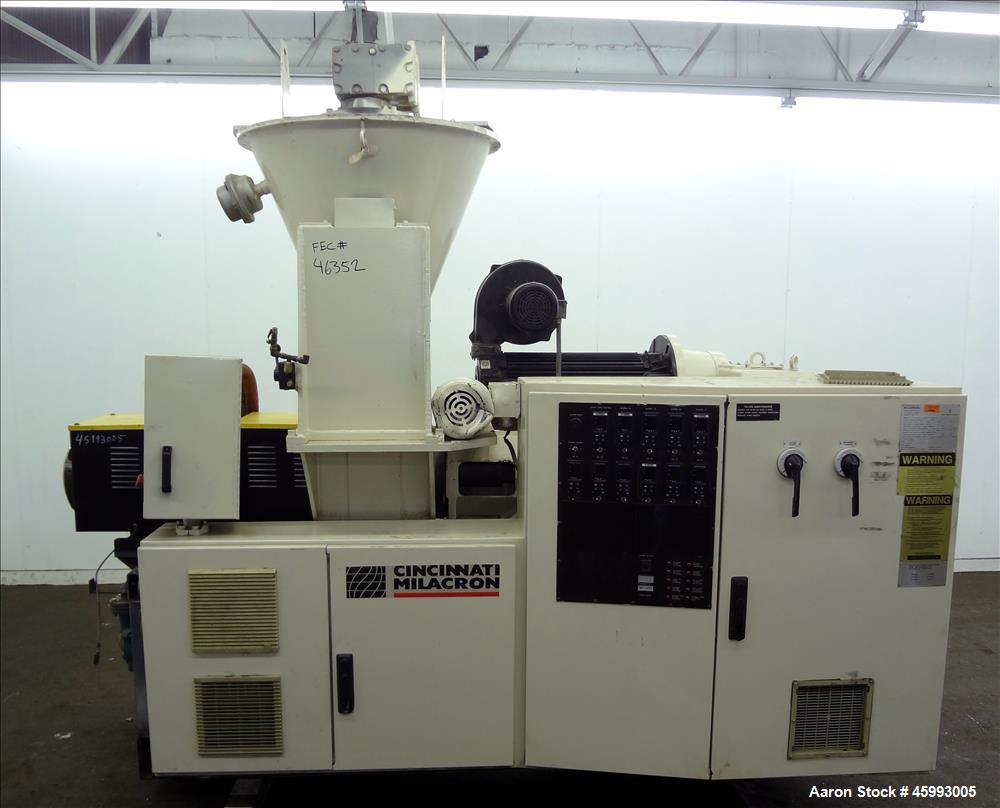 Used 1998 CINCINNATI MILACRON "E55 PINNACLE" Twin Screw Extruder